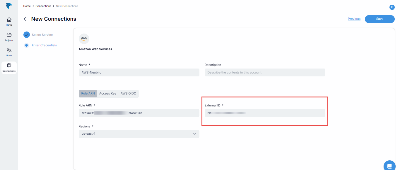 External ID from NeuBird