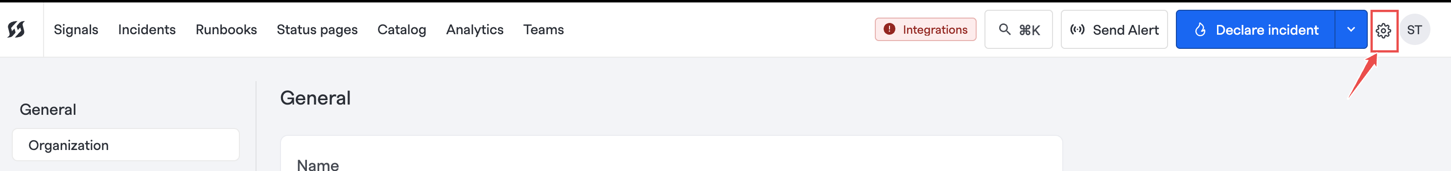 FireHydrant Settings page showing API Keys section